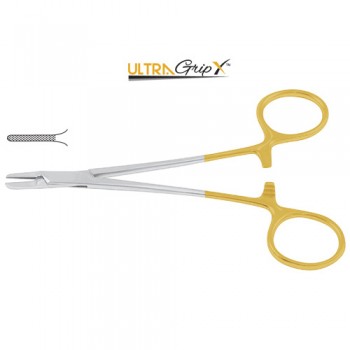 UltraGripX™ TC Ryder Needle Holder Stainless Steel, 12.5 cm - 5"